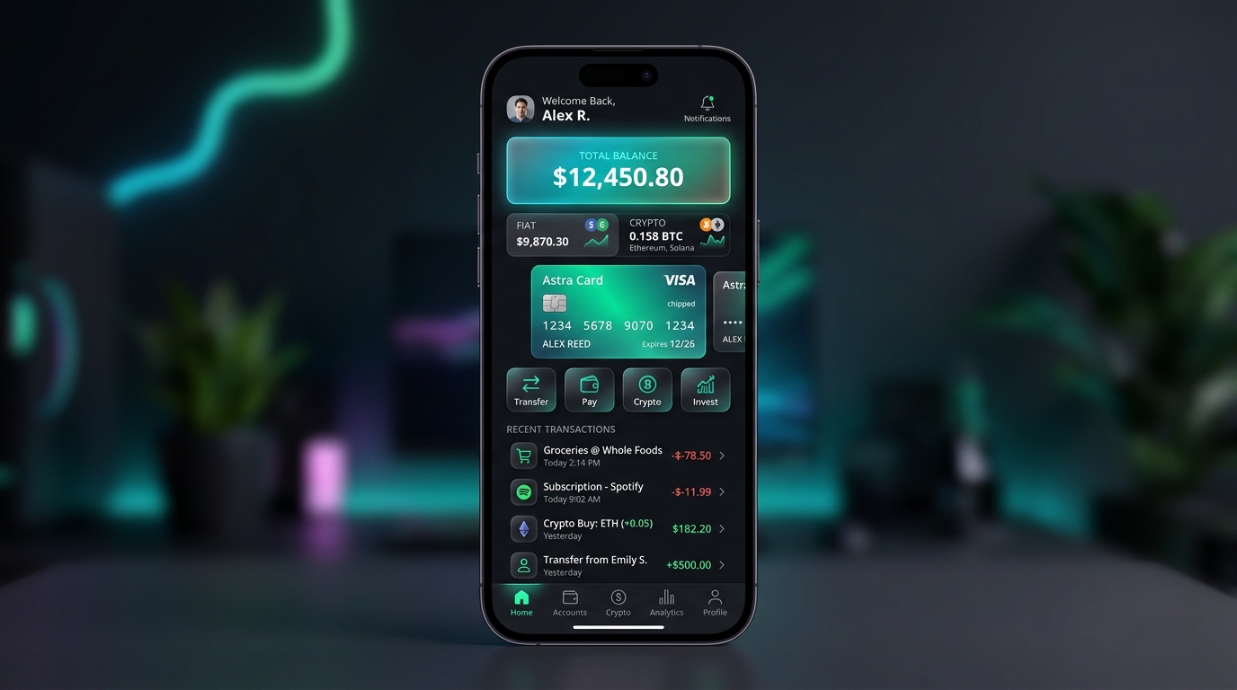 VaultX Neobank App